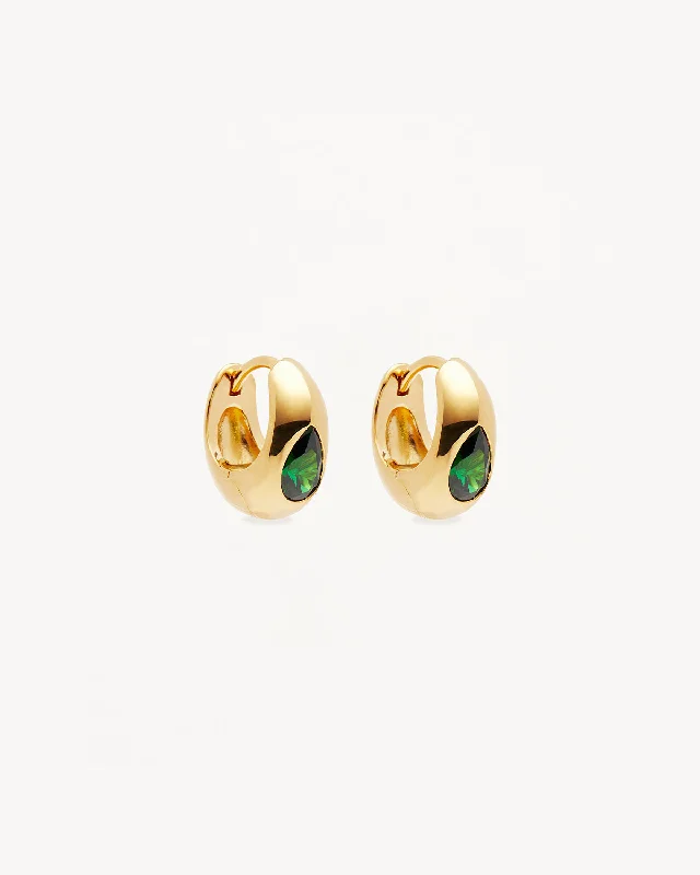 18k Gold Vermeil Magnetic Soul Hoops