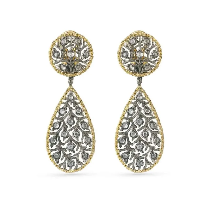 Buccellati Ramage Diamond Earrings