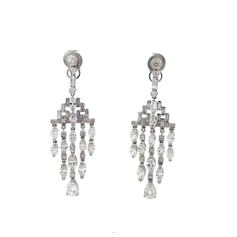 Chandelier Diamond Earrings