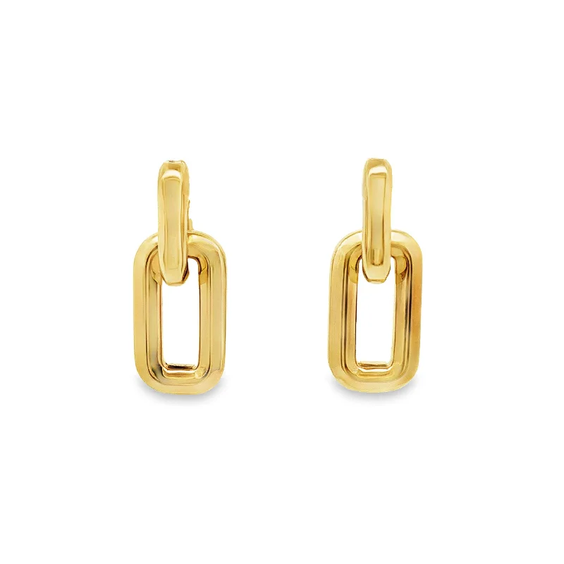 DOUBLE LINK EARRINGS