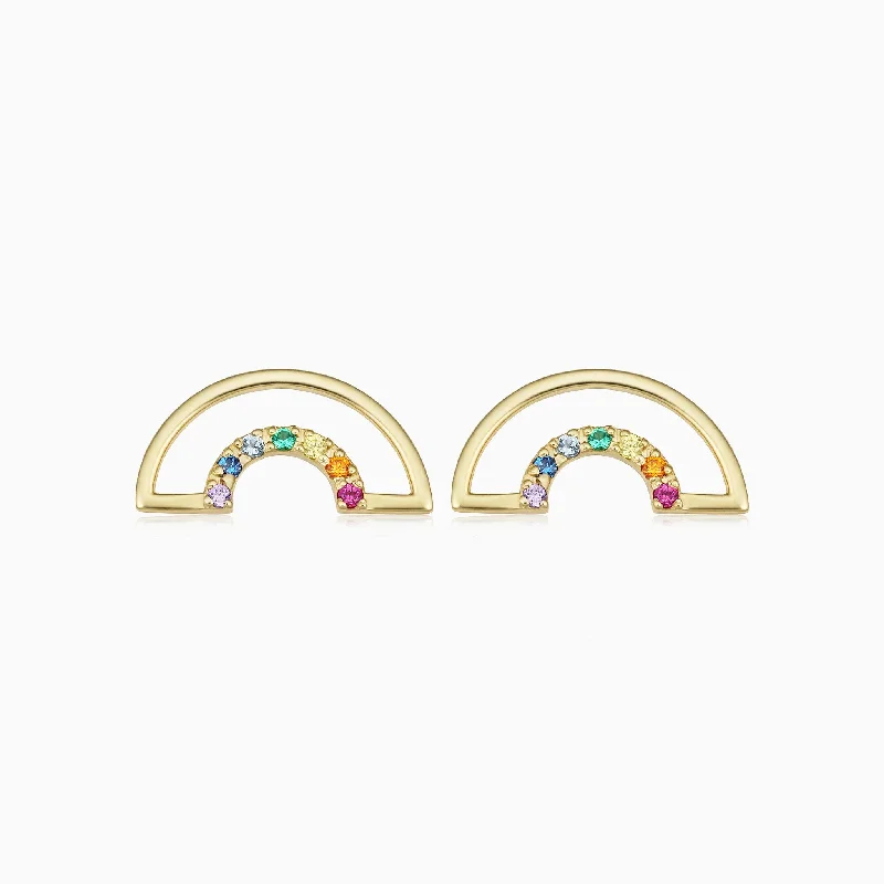 Double Rainbow Studs