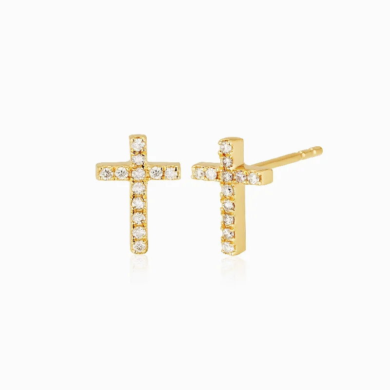 Faith Diamond Studs