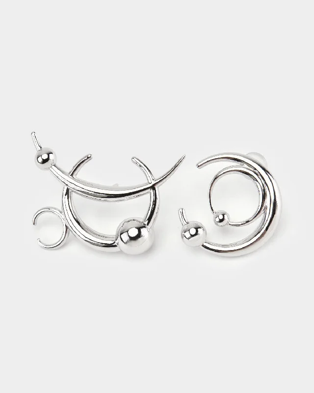 GRAVITY Asymmetric Earrings