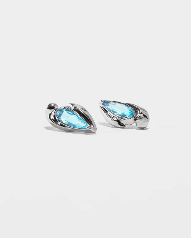 RADIANCE Blue Zircon Earrings