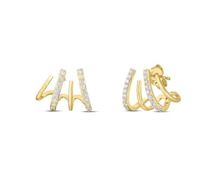 ROBERTO COIN CLIMBER EARRINGS