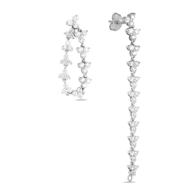 Roberto Coin Convertible Dangle To Loop Earrings