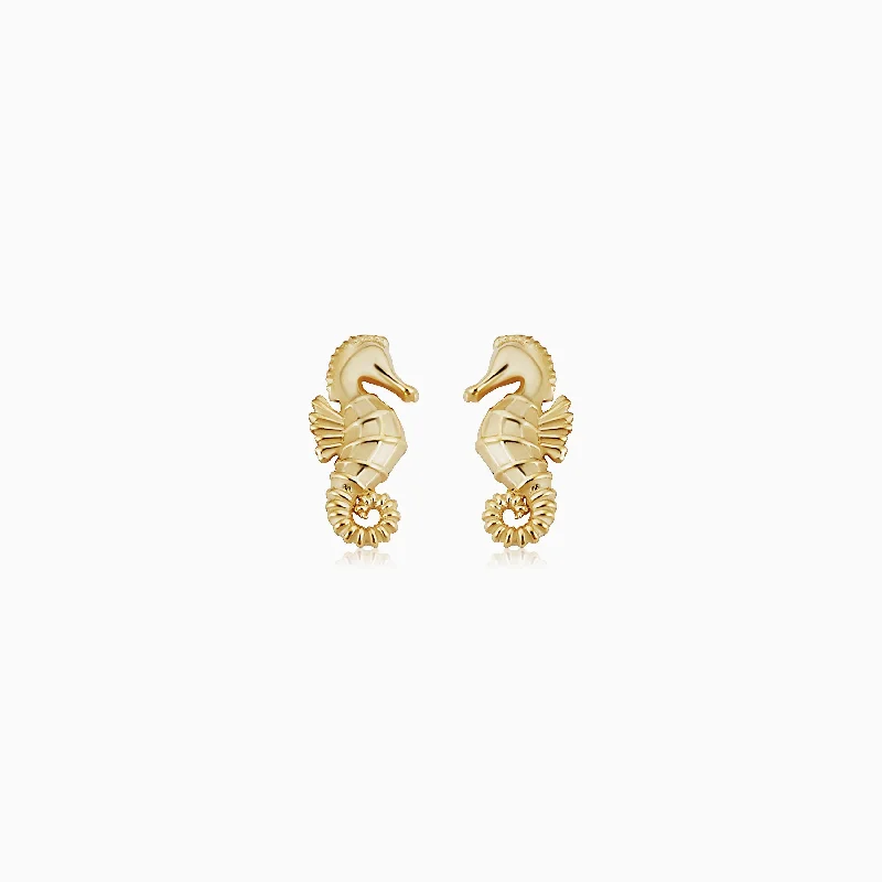 Seahorse Studs