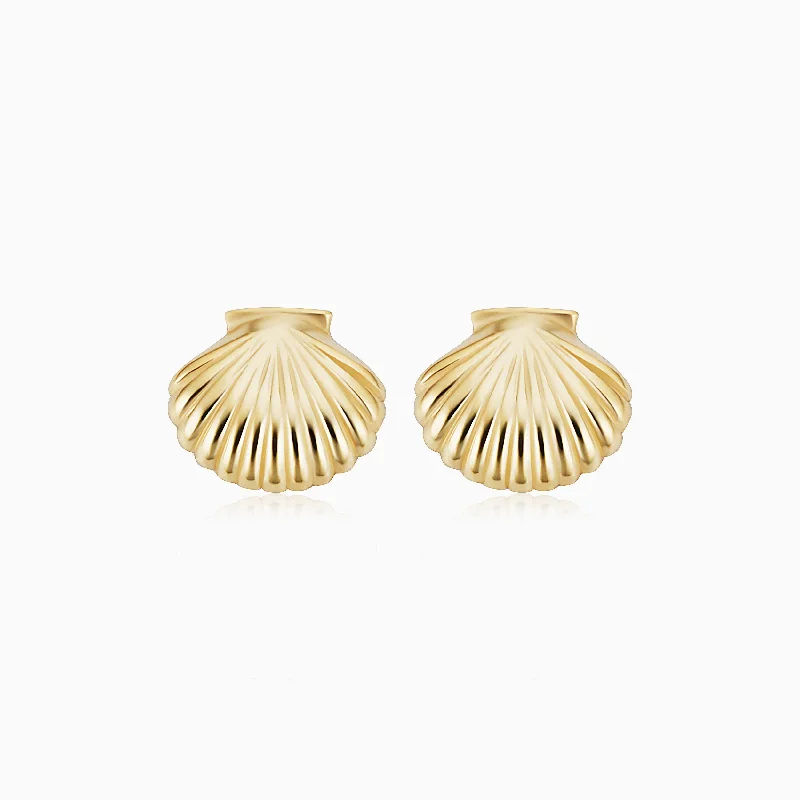 Seashell Studs