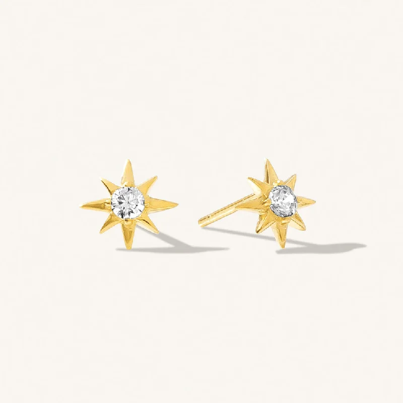 Starburst Stud Earrings