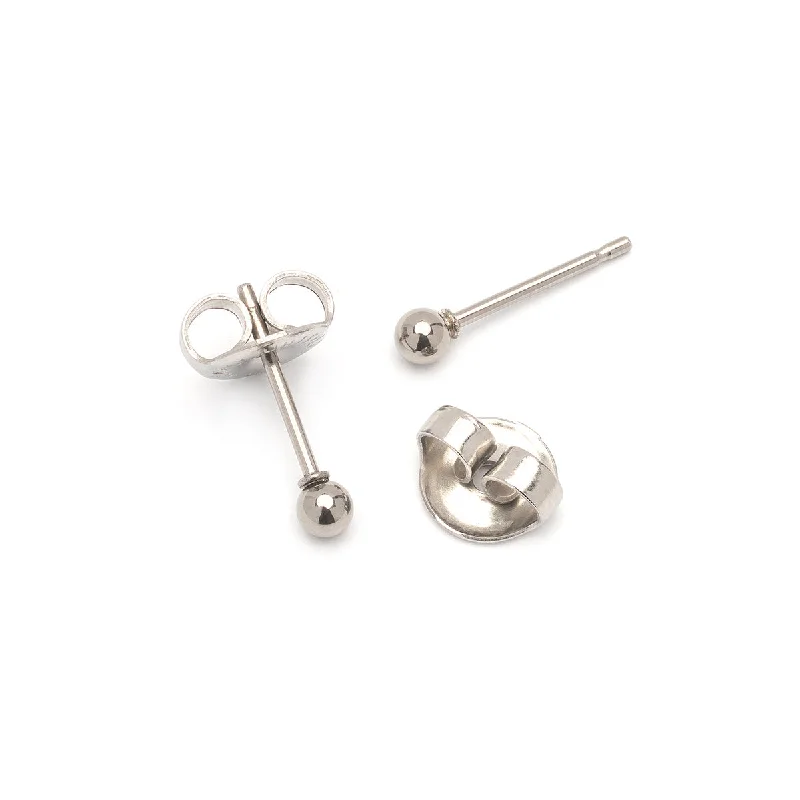 Tiny Ball Stud Earrings