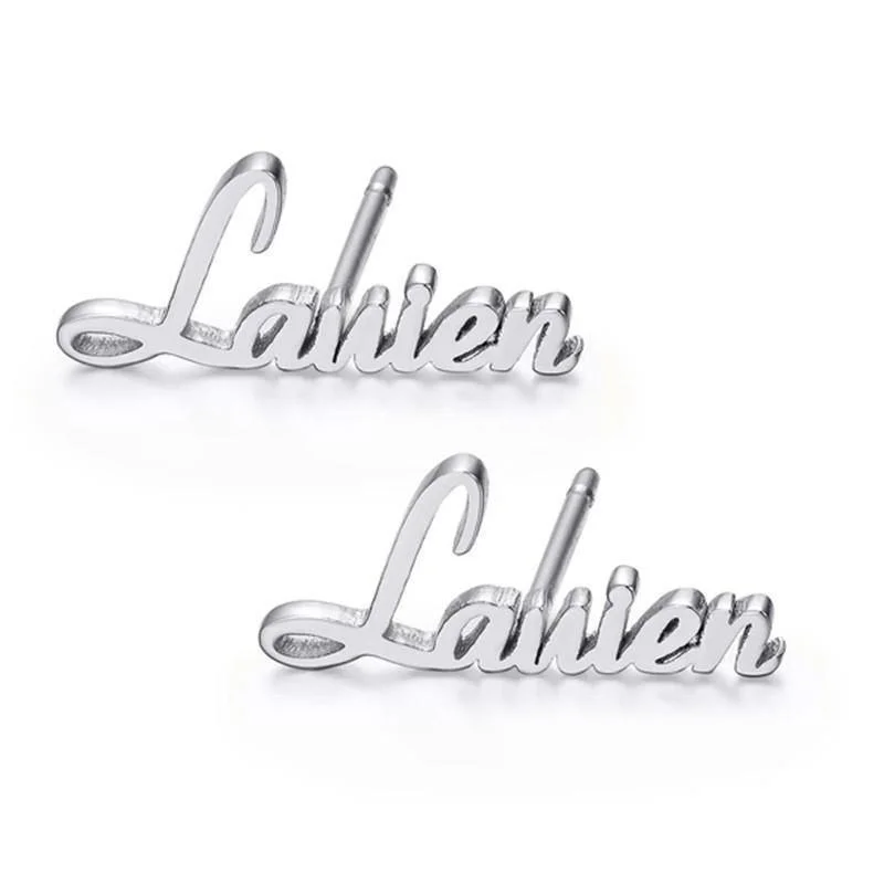 Personalized Name Customization Earrings