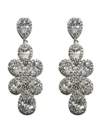 Jolie Floral Statement Earring