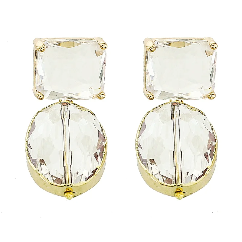 Prima Gold Statement Earrings