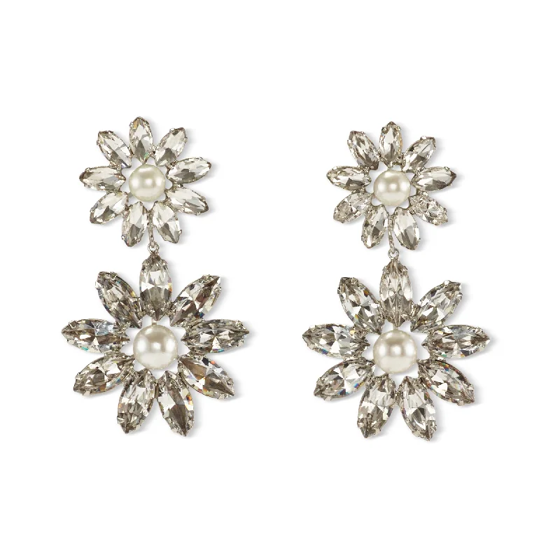 Zuri Crystal Drop Earrings